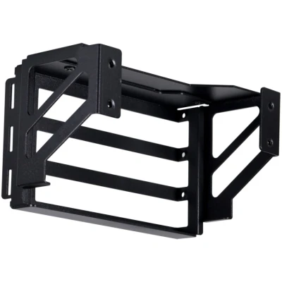 Afbeelding van Lian Li Upright GPU Bracket für O11DEX und O11DEG schwarz PC behuizing upgradekit Zwart