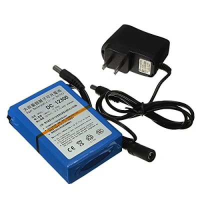 Afbeelding van ELEOPTION DC 12 V 3000 mAh li ION dc12300 Super Batterij Oplaadbare Batterijen Pack met Plug voor Bateria&#039;s Bateria camera&#039;s