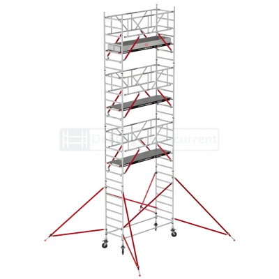 Afbeelding van Altrex Rolsteiger RS TOWER 51 PLUS SafeQuick L305xB90 9.20m werkhoogte Houten platform