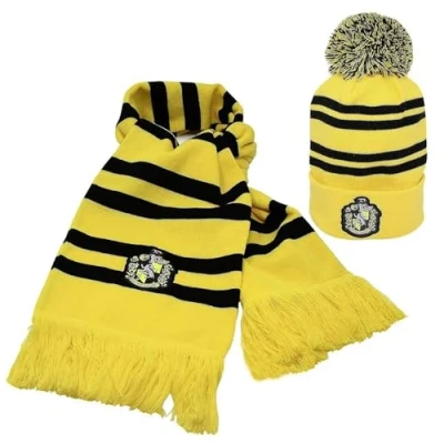 Afbeelding van Henry Tiger Harry Potter Hufflepuff Sjaal, Maat: One Size, Yellow