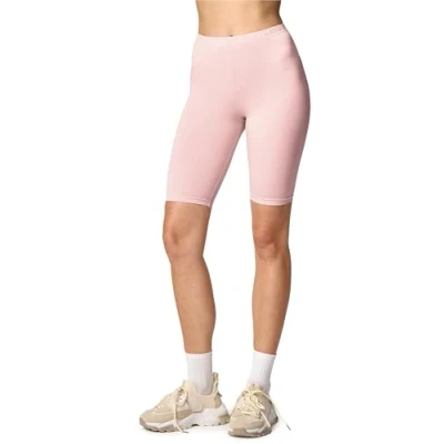 Afbeelding van Merry Style MS MS10 145 LE Dames Leggings Sport Vrijetijdsbroek Kort Viscose Sporbroek Yogabroek Poederroze M