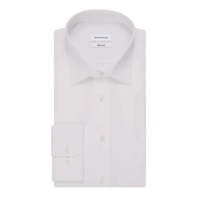 Afbeelding van Seidensticker KENT Regular FIT Zakelijk overhemd, Heren, Maat: 50, White