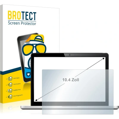 Afbeelding van BROTECT 2x Antireflecterende Beschermfolie 10.4&quot; voor POS systemen met 10.4 inch [210 mm x 158 mm, 4:3] Anti Glare Screen Protector, Mat