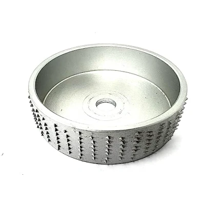 Afbeelding van Wellerwerkzeuge I Raspschijf radiaal 76 x 10 mm voor mini accu haakse slijper zoals Bosch gws 12 hout en hoefbewerking