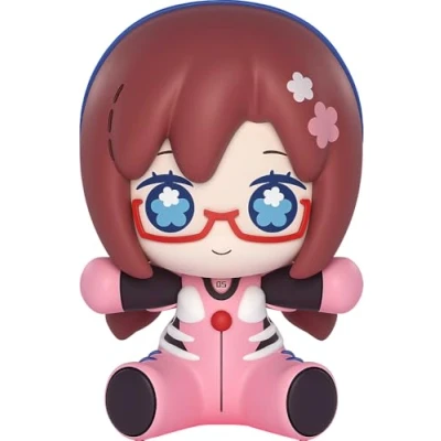 Afbeelding van Good Smile Company Neon Genesis Evangelion: Rebuild of Evangelion Huggy Chibi Figure Mari Illustrious Makinami: Plugsuit Ver. 7 cm Mini Figuur