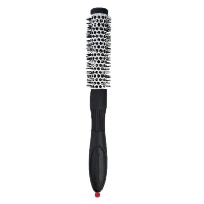 Afbeelding van Denman D61 Thermo Ceramic Small Wit 20mm Haibu by Kapperskorting.com