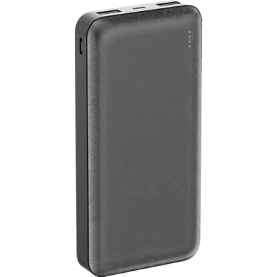 Afbeelding van Externe batterij 20000mAh Snel opladen 2x USB + C LED indicator Bigben Zwart
