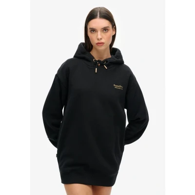 Afbeelding van Superdry Essential sweatjurk met capuchon Dames Jurken