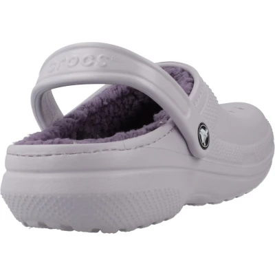 Afbeelding van Crocs gevoerde clogs lilagrijs
