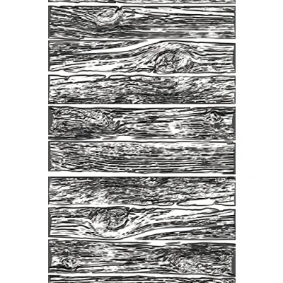 Afbeelding van Sizzix 3 D Texture Fades Embossing Folder Mini Lumber 665460 Tim Holtz (10 21)
