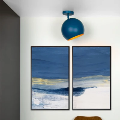 Afbeelding van Lucide Plafonnière BINK Blauw