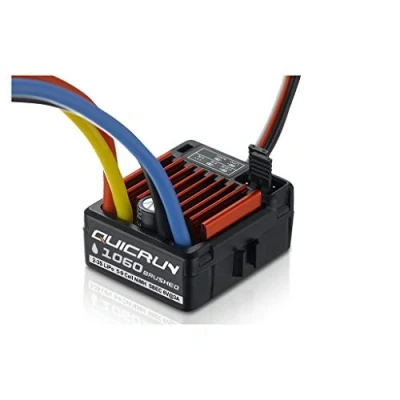 Afbeelding van Hobbywing QuicRun Geborsteld 1060 60A Elektronische Snelheidsregelaar ESC met Schakelaar Modus BEC voor 1:10 RC Auto