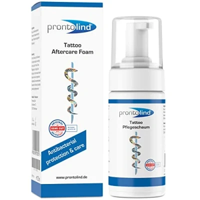 Afbeelding van Prontoling Tattoo Verzorgingsschuim 100 ml Care Foam Verzorging van Tatoeage Creme Alternatief