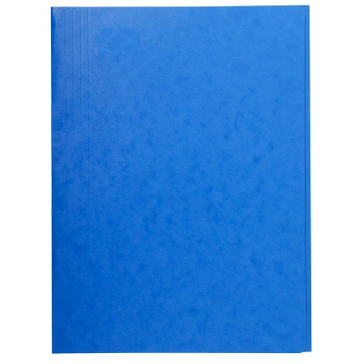 Afbeelding van Exacompta ref. 56400E Set van 10 glanskartonnen mappen met 3 kleppen zonder elastiek 390 g/m² FSC® gecertificeerde map Afmetingen: 24 x 32 cm voor A4 documenten willekeurige kleuren