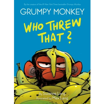 Afbeelding van GRUMPY MONKEY WHO THREW THAT: A Graphic Novel Chapter Book