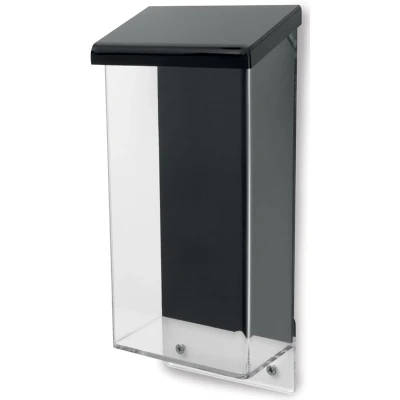 Afbeelding van Deflecto 790801 Folderhouder Zwart DIN A4 1 stuk(s) (b x h d) 255 333 80 mm