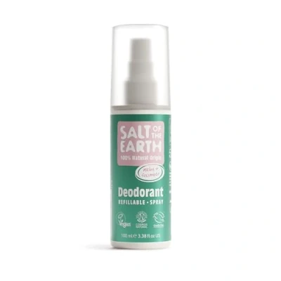 Afbeelding van Salt of the Earth CRYS43,Natuurlijke Deodorant Spray van Earth, meloen &amp; komkommer Veganistisch, Langdurige Bescherming, Leaping Bunny Goedgekeurd, geproduceerd in de VK 100 ml