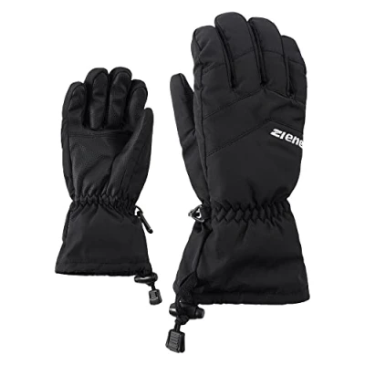 Afbeelding van Ziener LETT AS glove junior skihandschoenen/wintersport waterdicht ademend, zwart, 7,5