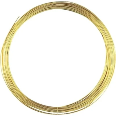 Afbeelding van KnorrPrandell 6463088 draad, 0,8 mm diameter 5 m/ro, messing