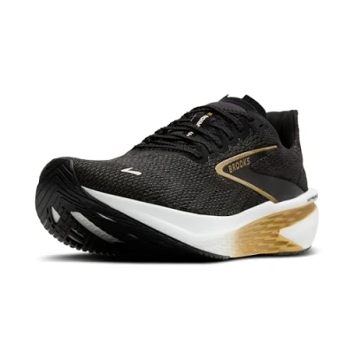 Afbeelding van Brooks Hyperion 2 Hardloopschoenen voor op de weg, Dames, Maat: 41, Black gold pink Textiel