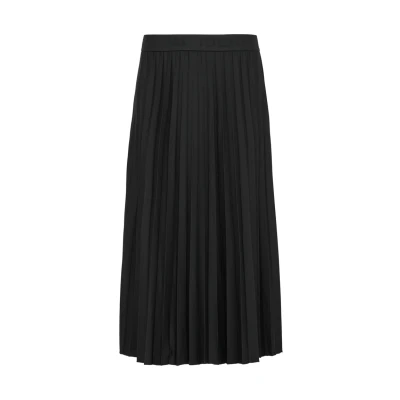 Afbeelding van comma casual identity midi rok zwart