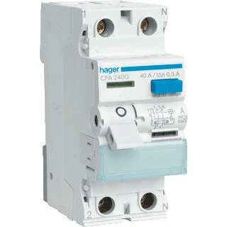 Afbeelding van HAGER ALS 2P 40 A 300 MA CFA240G