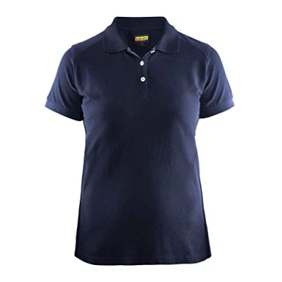 Afbeelding van Blaklader Dames poloshirt piqué 3390 1050 Marineblauw