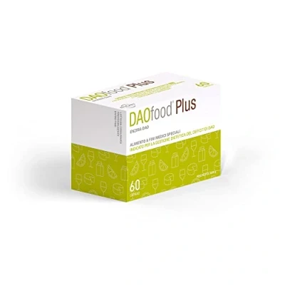 Afbeelding van DAOfood Plus Management van DAO Deficiëntie 60 EFICAPS Capsules met Maagsapresistente Tabletten enzym, Quercetine en Vitamine C