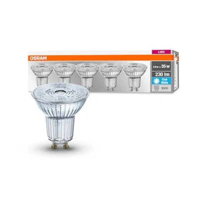 Afbeelding van OSRAM LED reflectorlamp Lampvoet: GU1 Koel wit 4 K 2,6 W BASE