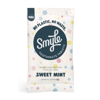 Afbeelding van Smyle Tandpasta Tabs Sweet Mint Kids Navulling 65TB