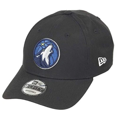 Afbeelding van New Era Minnesota Timberwolves 9forty Adjustable Snapback Cap Nba Essential Black One Size
