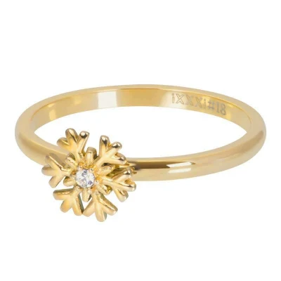 Afbeelding van Snow Flake iXXXi Vulring 2 mm R06105 01 Gold / 18