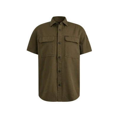 Afbeelding van PME Legend Overhemd Cargo Bernt Donker groen 3XL
