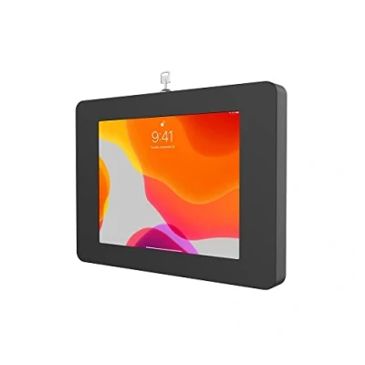 Afbeelding van Vergrendelbare muurbeugel CTA Premium Kleine Vergrendeling Muursteun met Heavy Duty Vergrendelingsbehuizing &amp; Interieur Kabelgeleiding voor iPad Mini 1, 2, 3, 4, 5, 6, Samsung Tab A 8 ″, Lenovo