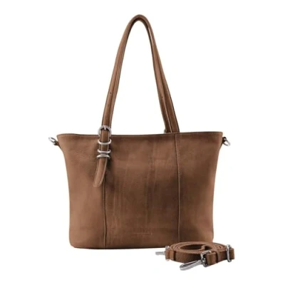 Afbeelding van FREDsBRUDER Schoudertas Ride Easy Shopper Caramel Lichtbruin