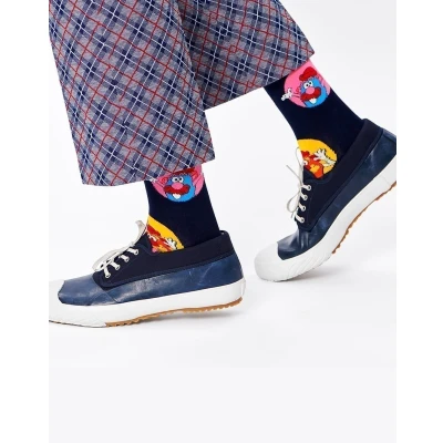 Afbeelding van Happy Socks dog groen 41 46