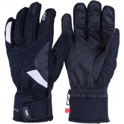 Afbeelding van Seiz Handschoenen FLEXIBLE Winter Snow Unisex WGL00010 04 zwart wit