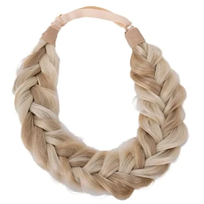 Afbeelding van CAISHA Gevlochten Haarband Haarstukje Haaraccessoires Lichtblonde Highlights HZ210