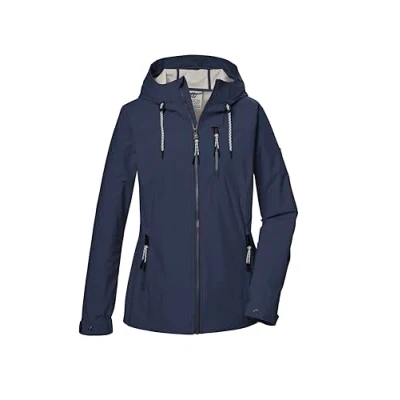 Afbeelding van G.I.G.A. DX dames Softshell jas/outdoorjas met capuchon GS 74 WMN SFTSHLL JCKT, dunkelnavy, 36, 43052 000