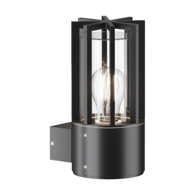 Afbeelding van Maytoni Outdoor Wandlamp Barrel Grafiet