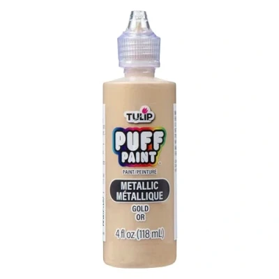 Afbeelding van Tulip Dimensional Fabric Paint 4oz Metallics Gold