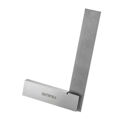 Afbeelding van Faithfull FAIES4 Engineers Steel Try Square 100 mm (4 inch)
