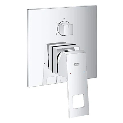 Afbeelding van Grohe Eurocube 1 H opb.dl mengkraan met 3 wegomstel chroom