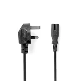 Afbeelding van C7 kabel Nedis 5 meter (Groot Brittannië, Haaks)