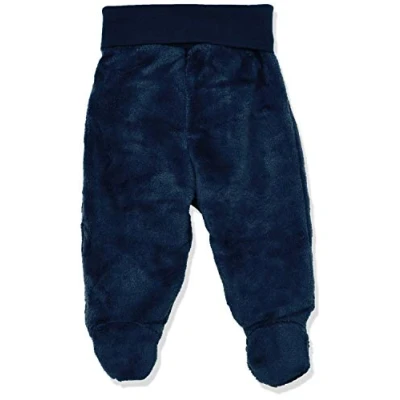 Afbeelding van PlayshoesUnisex Baby&#039;sBroekKuschelfleece hose, blauw (marine 11), 62