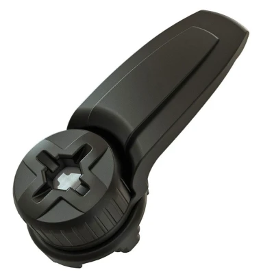 Afbeelding van Ortlieb Quick Lock 2.1 grendelhaak BikeTotaal.nl Zwart