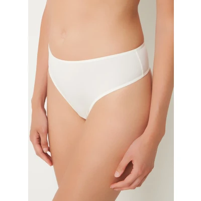 Afbeelding van Marlies Dekkers dames Dame de Paris string in kleur Ivoor, maat: XL