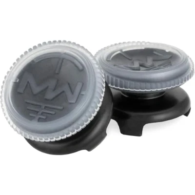 Afbeelding van KontrolFreek Call of Duty: Modern Warfare A.D.S. Performance Thumbsticks voor PlayStation 4 (PS4) 2 High Rise, Concave Transparant/Zwart