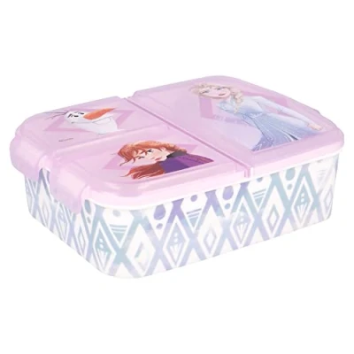 Afbeelding van Frozen 2 XL Broodtrommel 4 Vakjes
