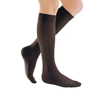 Afbeelding van medi mediven for men compressiekousen heren CCL2 bruin Gr. III kort